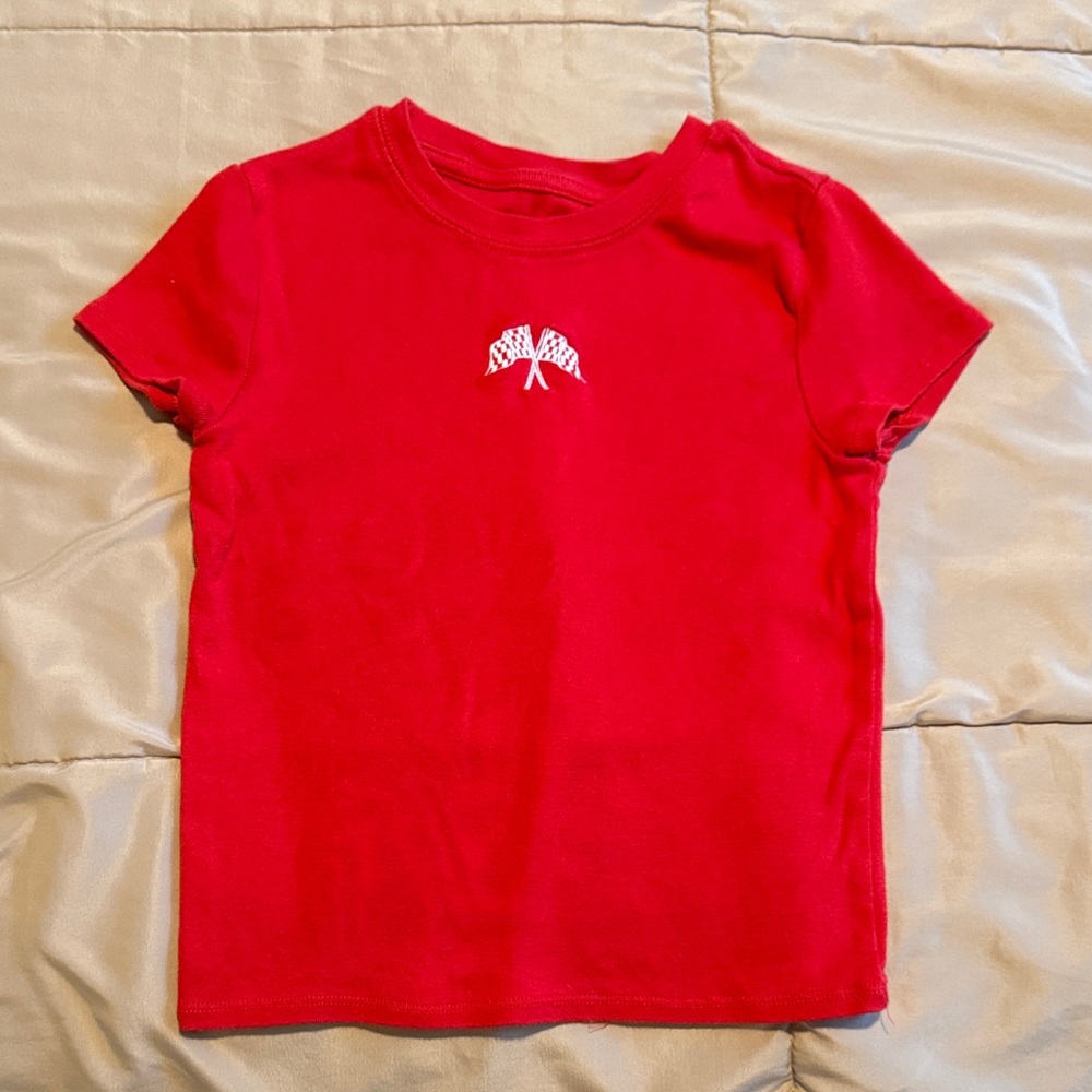 Art Class Red Short Sleeve Tee for Kids